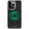 DC Comics Green Lantern Logo Black Background iPhone 14 Pro Clear Case